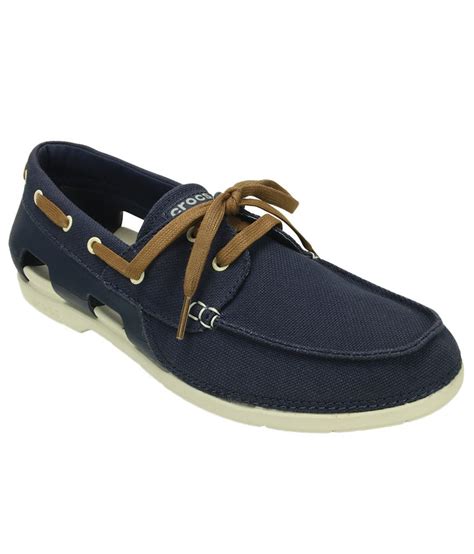 Crocs Boat Navy Casual Shoes - Buy Crocs Boat Navy Casual Shoes Online ...