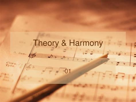 Music Theory & Harmony 1 - introduction to basic principles | Teaching Resources