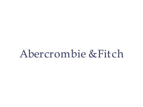 Abercrombie Fitch Logo PNG Transparent SVG Vector Freebie Supply | eduaspirant.com