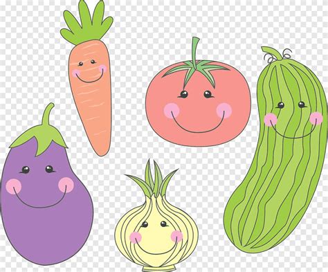 Cartoon Illustration, Cartoon vegetable material, cartoon Character, food png | PNGEgg