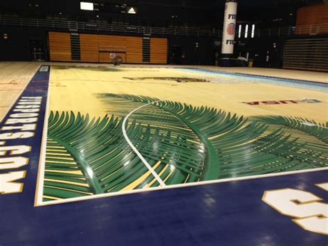 Final Touches on FIU Basketball Beach Court - FIU Panthers Prowl