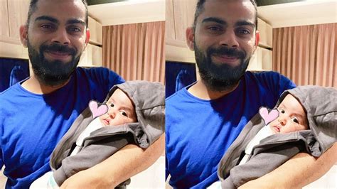 Virat Kohli & Anushka Sharma shares the First Picture of their Baby ...