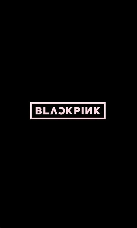 Download Black Pink Logo Wallpaper - WallpapersHigh