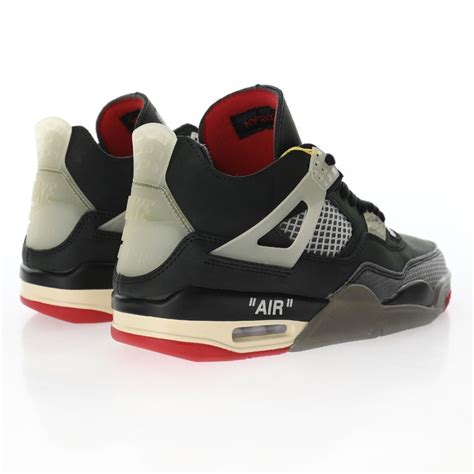 Off-White™ x Air Jordan 4 Retro”Bred” – Drip Kickz