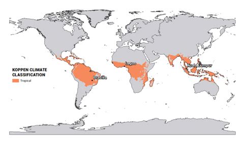 What Are the 5 Koppen Climate Classification Types? - Earth How