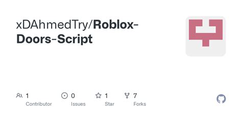 GitHub - xDAhmedTry/Roblox-Doors-Script