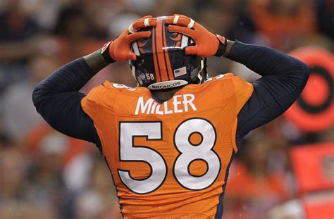 Download Von Miller Broncos Jersey Wallpaper | Wallpapers.com