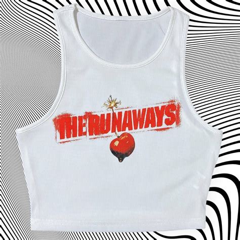 The Runaways Band Cherry Bomb Unisex Cropped Tank – Grrrlworld