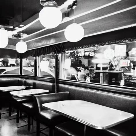 inside of a diner with alien waiters, cozy lighting, | Stable Diffusion | OpenArt