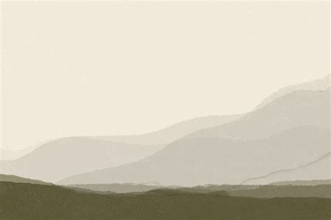 an abstract landscape with mountains in the background