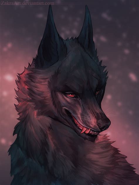 Black wolf by ZakraArt.deviantart.com on @DeviantArt Wolf Images, Wolf Pictures, Wolf Art ...