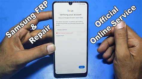 Samsung Online FRP Service | Instant FRP Unlock UpTo Android 11 - YouTube