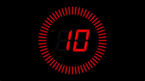 10 Second Countdown Clock