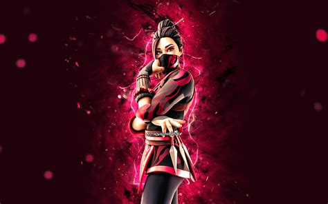 Red Jade Fortnite Skin Wallpaper