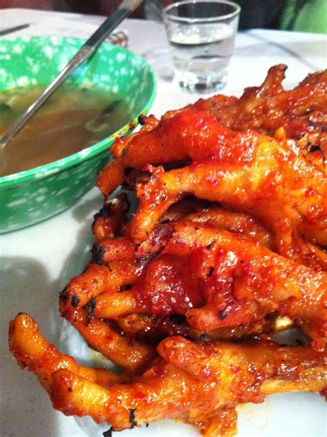 Spicy Chicken Feet Eaten in a Tent - Seoul Eats