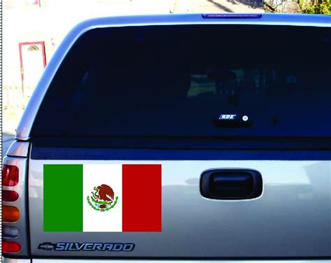 Mexican Flag Flag of Mexico Multiple Sizes-Laptop sticker | Etsy