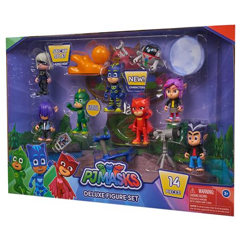 PJ Masks Deluxe 14 Piece Figure Set Amazon Price Tracker | Pricepulse