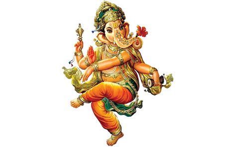 Cute Lord Shree Ganesha dancing new, shree ganesh cute HD wallpaper ...