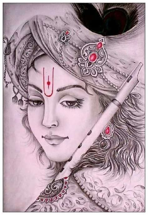 Krishna drawing, Krishna tattoo, Art drawings sketches creative