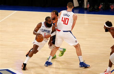 NBA: James Harden scores 17 in debut, Clippers fall to Knicks ...