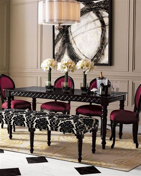 Dining Room Ideas : Modern Gothic-Style Dining Table And Chairs - NHG