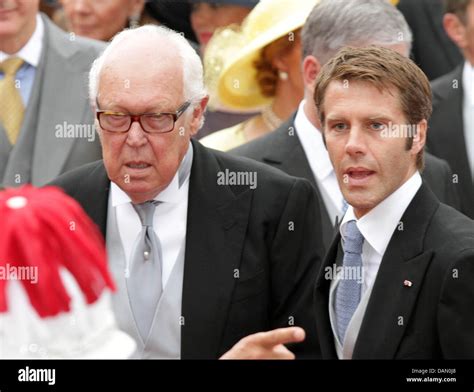 Prince Vittorio Emanuele of Savoia (L) and Prince Emanuele Filiberto of ...