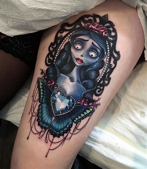 Corpse Bride Leg Tattoo | Best tattoo ideas & designs | Disney tattoos ...