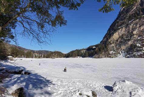 PRAGSER WILDSEE WINTER ⭐️️ Dolomiten im Schnee