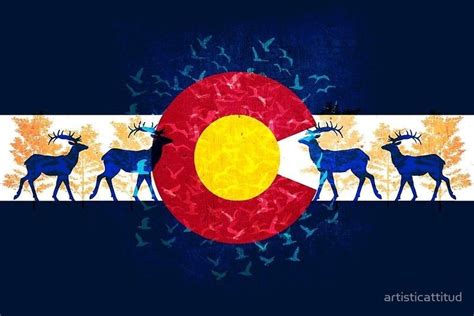 Colorado Flag Art, Colorado Painting, Colorado Living, Painting For ...