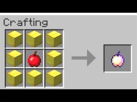 Enchanted Apple Minecraft Recipe : Top Picked from our Experts