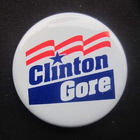 Bill Clinton 1992 Campaign Button – Bill’s Political Shoppe