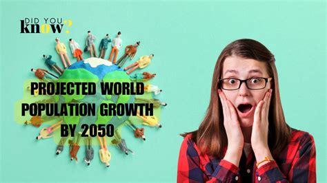 The Population Explosion: Projected World Population Growth by 2050 - YouTube