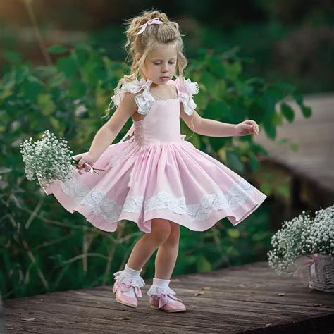 pudcoco Toddler Baby Girls Sleeveless Tutu Dress Party Tull Princess Dress Pink Sundress ...
