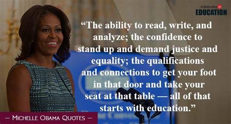 Michelle Obama's quotes on education and success - Education Today News