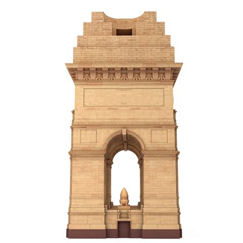 India Gate 3d model on Behance