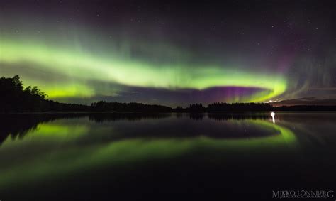 Incredible how south in Finland such strong Auroras can be seen! | Last night's light show in ...