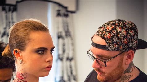 Cara Delevingne Met Gala Look - Bang Bang Tattoo - Vogue