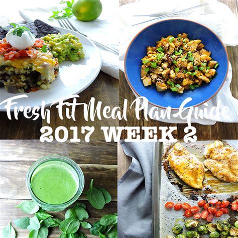 Fresh Fit Meal Plan Guide Week 2 - Fresh Fit Kitchen