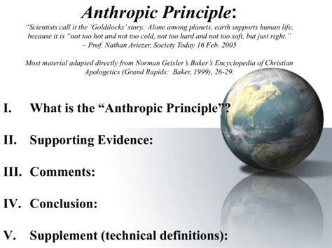 Anthropic Principle