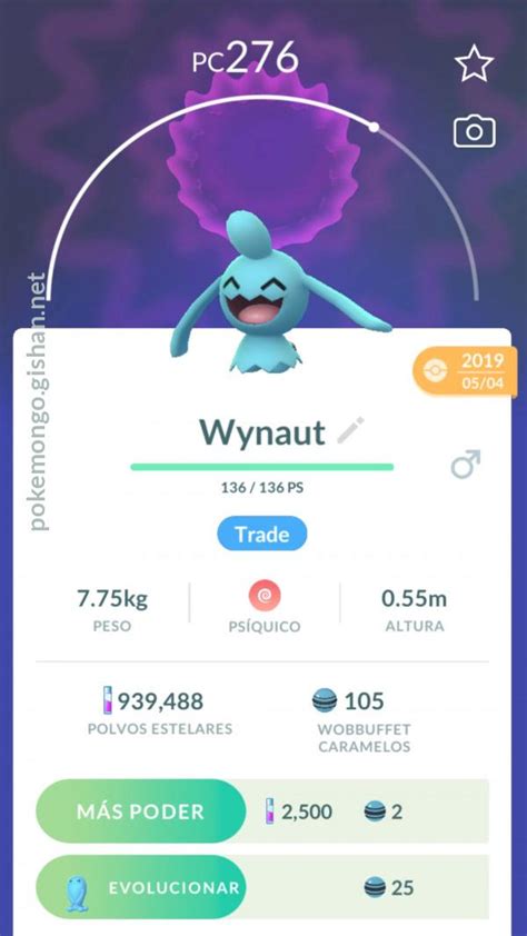 Wynaut - Pokemon Go