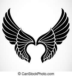 Cupid wings Vector Clipart Royalty Free. 3,936 Cupid wings clip art ...