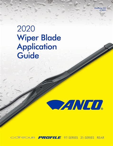 TRICO Group Announces New ANCO Wiper Blade Application Guide - AI Online