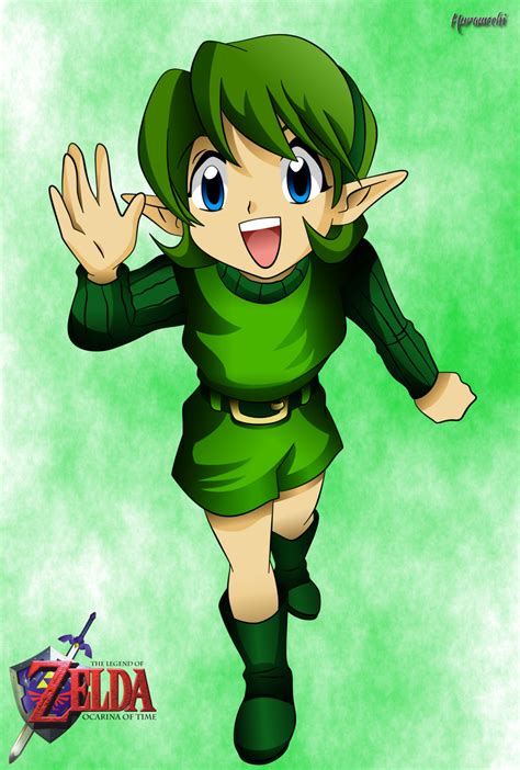 Ocarina of Time - Saria | Legend of zelda characters, Ocarina of time, Legend of zelda