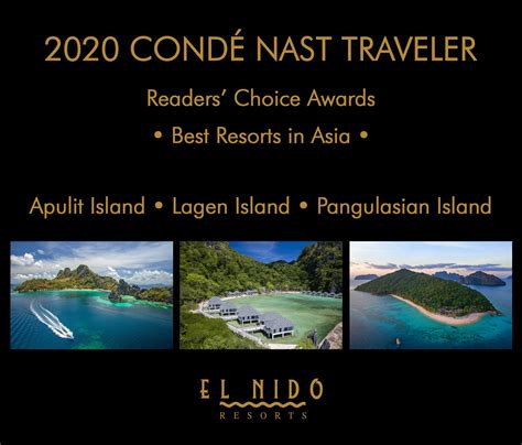 Three islands in Palawan make it to Conde Nast's Top 30 Resorts in Asia