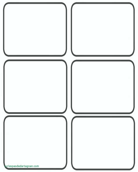 Template For Playing Cards Printable