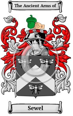 Sewel Name Meaning, Family History, Family Crest & Coats of Arms