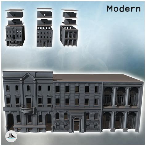 Buildings surrounding the Reich Chancellery (Berlin, Germany | 3D ...