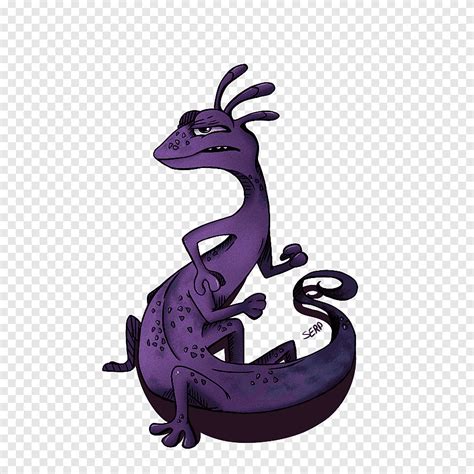 Randall Boggs Drawing Character Monsters, Inc., purple, dragon png | PNGEgg