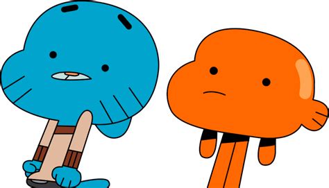 TAWOG:Surprised-Shocked Gumball and Darwin by Josael281999 on DeviantArt