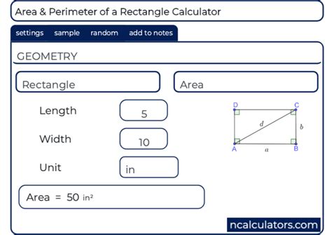 EXCEL TEMPLATES: Area And Perimeter Calculator Square